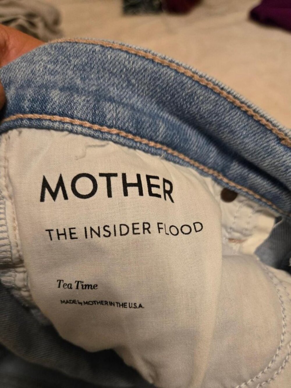 mother flare jeans